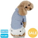 J.PRESS セール 犬 服 ロンパース 夏服 クール 接触冷感 チェック パンツ つなぎ 小型犬 暑さ対策 | アウトレット sale 【返品交換不可】 吸...