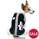 【セール】犬 服 冬 ベスト 背中開き リサとガスパール【小型犬】ネイビー | アウトレット sale 【返品交換不可】 秋冬 紺 シンプル 面ファスナー 柔ら...
