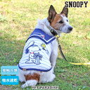 犬 服 夏 ひんやり クール 接触冷感 スヌーピー タンクトップ 【小型犬】 セーラー | ネイビ 紺 犬 猫 犬の服 春夏 着せやすい おしゃれ かわいい ドッグウェア 小型犬 超小型犬 涼感 冷却 吸水速乾 タッチワンクール キャラクター グッズ メール便可