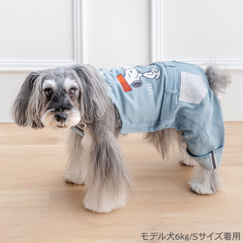 【P5倍】【880円OFF】【ペットパラダイス公式】 スヌーピー 犬 服 春 ライト デニ...