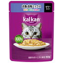 マース カルカンパウチ ゼリー仕立て お魚・お肉ミックス まぐろ・ほたてだし・ささみ入り 60g(キャットフード 総合栄養食)