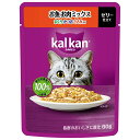 マース カルカンパウチ ゼリー仕立て お魚・お肉ミックス まぐろ・かつお・ささみ入り 60g(キャットフード 総合栄養食)