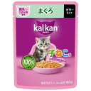 マース カルカンパウチ ゼリー仕立て 子ねこ用 まぐろ 60g(キャットフード 総合栄養食)