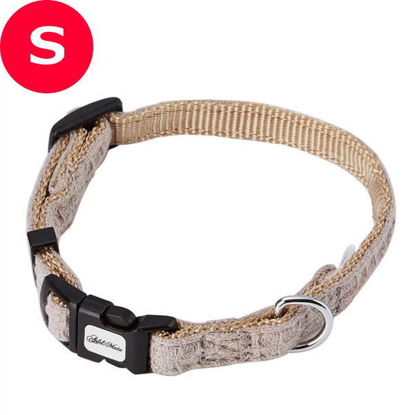 アドメイト ハーティーウォーク カラー S グレー（小型犬 首輪 お散歩）