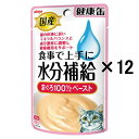 【12袋セット】アイシア 国産 健康缶パウチ 水分補給 まぐろペースト 40g×12袋(キャットフード ウェット)