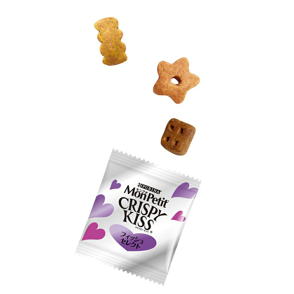ネスレ モンプチ クリスピーキッス フィッシュセレクト 30g（キャットフード）