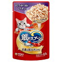 銀のスプーン パウチ まぐろ・かつおにしらす入り 60g(キャットフード ユニチャーム)