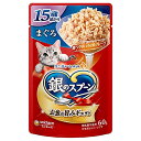 銀のスプーン パウチ 15歳頃から まぐろ 60g（猫用ウェット レトルト 銀スプ）