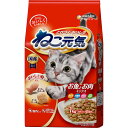 ねこ元気 お魚とお肉ミックス まぐろ・白身魚・チキン・緑黄色野菜入り 1kg(キャットフード ユニチャーム)