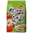 ねこ元気 お魚と野菜入りミックス まぐろ・かつお・白身魚・緑黄色野菜入り 1kg(キャットフード ユニチャーム)