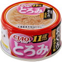 いなばペット CIAO チャオ とろみ 11歳からのささみ・まぐろ ホタテ味 80g(A-46 猫缶 国産)