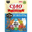 いなばペット CIAO チャオ プレミアム かつお節入り かつおミックス 200g(キャットフード 国産)