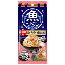 いなばペット 魚づくし 高齢猫用 まぐろ・かつお ささみ入り 60g×3袋(キャットフード レトルトパウチ)
