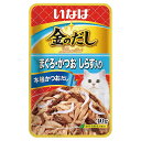 いなば 金のだしパウチ まぐろ・かつお しらす入り 40g（猫用ウェット レトルト）