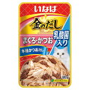 いなばペット 金のだしパウチ 乳酸菌入り まぐろ・かつお 40g(TCR-162 キャットフード レトルト)
