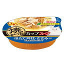 いなばペット CIAO チャオ 焼かつおカップスープ ほたて貝柱・ささみ入り 60g(キャットフード ウェット 国産)