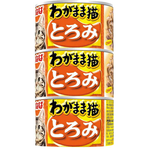 いなば　わがまま猫　とろみ　まぐろ　ささみ入り　160g×3缶