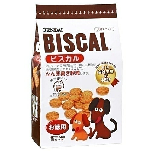 樂天商城 - 現代製薬 ビスカル 2.5kg（ドッグフード おやつ 国産）