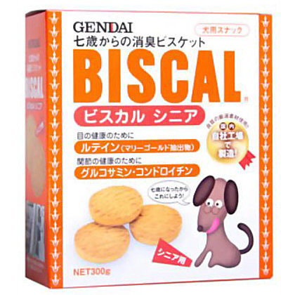 現代製薬 ビスカル シニア 300g（ドッグフード おやつ 国産）