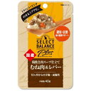 セレクトバランス プラス 鶏挽き肉スープ仕立て むね肉&レバー 避妊・去勢後の健康サポート/10ヶ月からの子猫・成猫用 40g(ベッツチョイス)