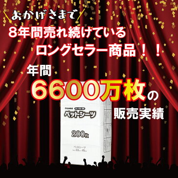 薄型ペットシーツ 選べる2種類 レギュラー800枚/ワイド400枚 送料無料【トイレシート ペットシーツレギュラー トイレ用品 オシッコ 使い捨て 業務用 】