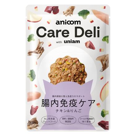 乐天商城 - Care Deli ケアデリ 腸内免疫ケア 猫用 レトルトフード 猫用ウェットフード 50g×6個