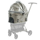 エアバギー ウィズエックス専用 レインカバー 単品 雨よけ 防寒 小型犬 中型犬 フィットシリーズ FITT SERIES WIZ X ドッグカート ペットキャ...