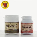 PREMEAL プレミール デンタルコート お徳用サイズ 300粒(約100日分)× スキンコート 83gセット 【犬猫用】16種類の乳酸菌発酵エキス【ペットの...