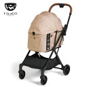 ペット用カート【コンビ コムペット 】FikaGO FREE TO GO 2 フィカゴー フリー トゥー ゴー 2 ヒュッゲベージュ 犬猫用 自動折りたたみ ペ...