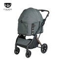 ペットカート【FikaGo】 フィカゴー AGILE アジャイル2 ヴィンテージグリーン 多頭 小型犬 中型犬 猫 ペット 多頭飼い 耐荷重30kg 4輪 タイ...