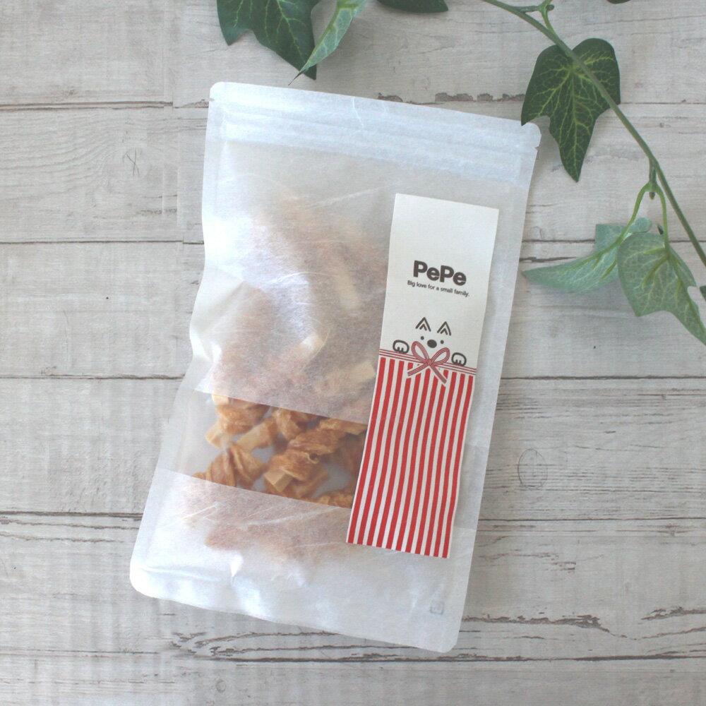 Pepe 無添加 ささみ巻きチーズ 14本 ｜国産 犬用おやつ 高たんぱく カルシウム補給に