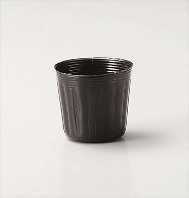 Rakuten - 【東海化成】TOポリポット丸型 100P(7.5cm) 色：黒/100個入 【M】