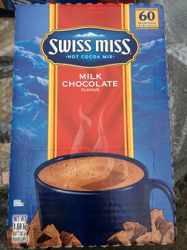 【増税による値上げはしていません】【コストコ】#479946 SWISS MISS　スイスミス　ミルクチョコレート　60袋入【ホットココア】【Z】