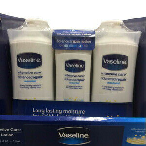 ＜送料無料＞【コストコ】#642498 ヴァセリン　トータルモイスチャー/リペアリングローション 600ml×2　&　295ml×1【Z】