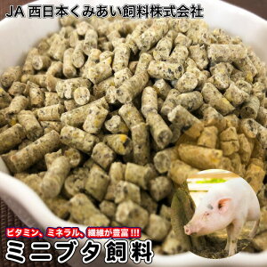 ミニブタ飼料 10kg 【再利用米袋使用】 ミニブタ ペレット マイクロブタ ビタミン ミネラル 繊維が豊富 ミニブタ フード 飼料 ペレット 送料無料【DBP】