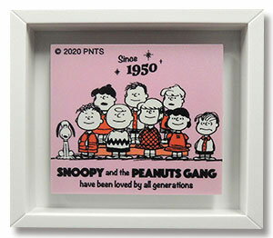 70YEARS PEANUTS　70周年 限定 Snoopy　スヌーピー　フレームマグネット　G　60mm×52mm