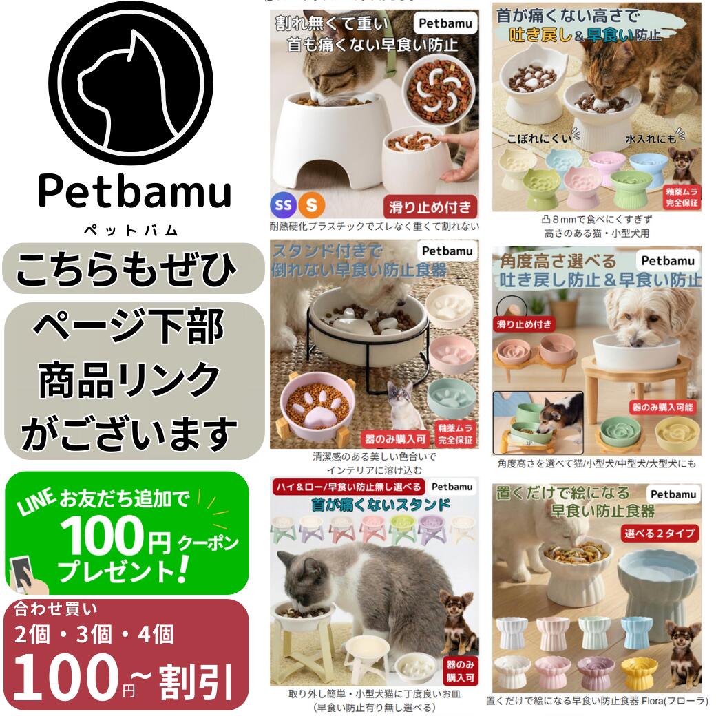 早食い防止 食器 猫 犬 【早食い防止無し有り】 フードボウル ねこ 皿 ペット 早食い防止ボウル 器 スローフィーダー ペット用 猫用 犬用 小型犬用 陶器 食器台 木製スタンド付き 北欧デザイン 足付き 小型犬 水入れ 水飲み 陶器製 木製 餌入れ 餌皿 お皿 大型犬 中型犬 - Image 2