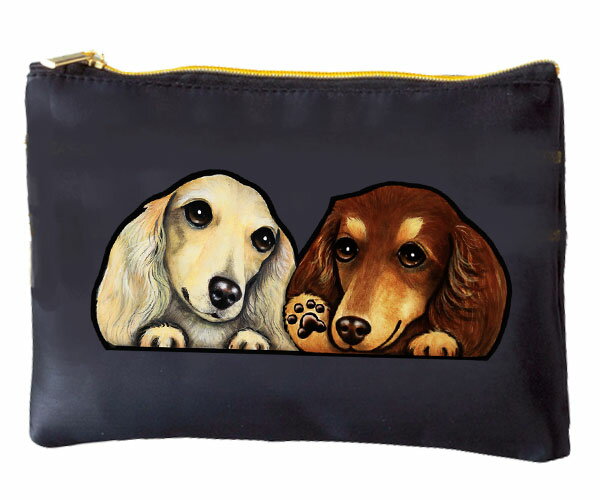 ダックスフンド 雑貨 犬柄 プレゼント ポーチ ダックスフンド グッズ かわいい 雑...