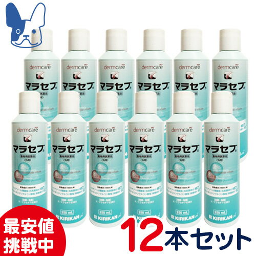 楽天ペットCURE DgS 楽天市場店キリカン洋行　犬用　マラセブシャンプー　250ml×12本セット　[動物用医薬品]