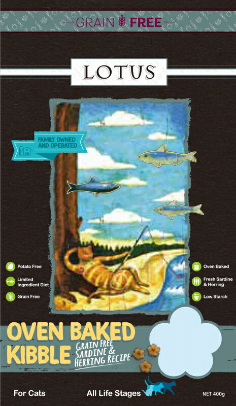 乐天商城 - ロータス　キャット　グレインフリー　フィッシュレシピ　1.2kg