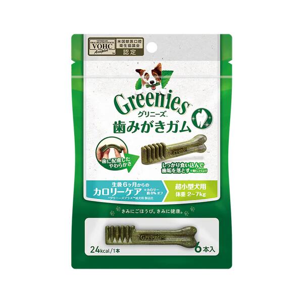 乐天商城 - グリニーズ プラス　カロリーケア　超小型犬用　2-7kg　6P