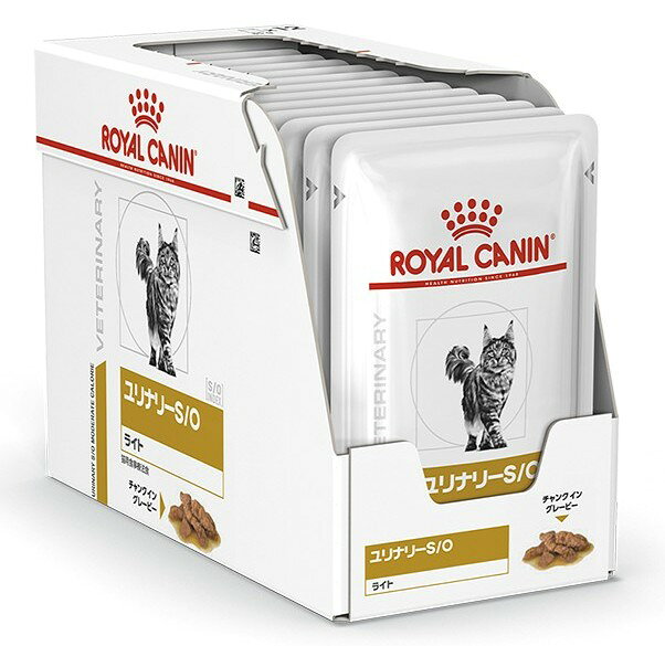 ロイヤルカナン 食事療法食 猫用　ユリナリーS／Oライト　パウチ　85gx12 商品画像3