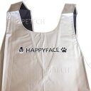 【防水】HAPPYFACE 防水・軽量エプロン (ロゴver) トリマー用エプロン 【メール便対応】