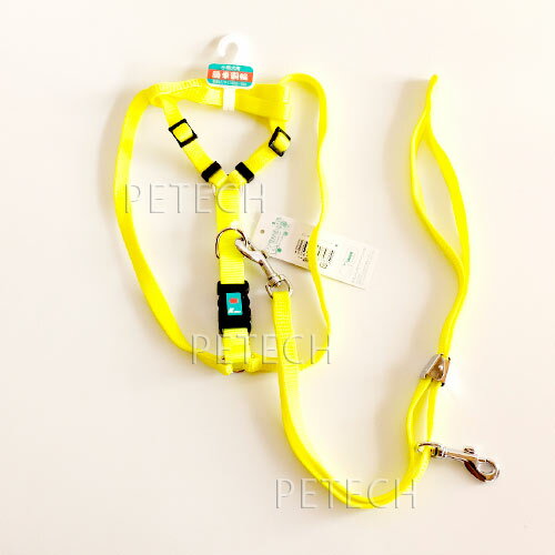 Harness Leash - 【メーカー廃番品】ハーネス トリミングリード 黄色【ネコポス便対応】