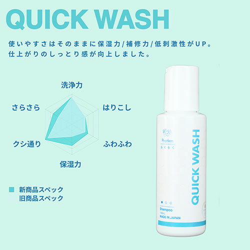 PETECH楽天市場店のプロフェム クイックウォッシュ 100ml(ボトル) ワンクス｜アングル2