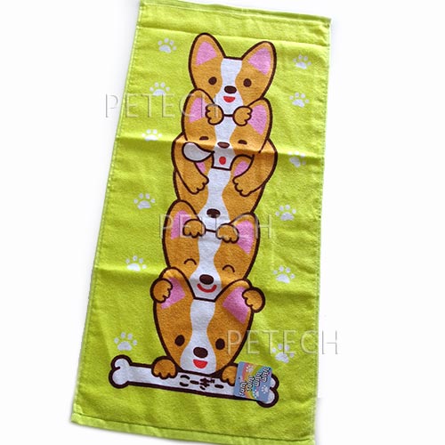 Rakuten - ツミツミワンワン こーぎー フェイスタオル 約34×75cm 【ネコポス便対応】