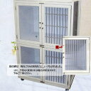 HW-800G-2 2段犬用HOTELマンション (キャスター付)