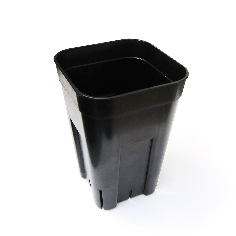 ■プラスチック製スリット鉢■プレステラ90 深鉢　黒