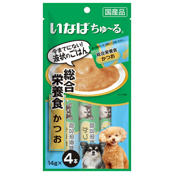 楽天ペットフォレスト　楽天市場店いなばペットフード DS-215 ちゅ～る総合かつお 14g×4本【在庫有り】