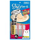 【賞味期限:2025/9/30のため特価】いなばペット SC-106 ちゅ~る下部尿路配慮ささみ 14g×4本 訳あり